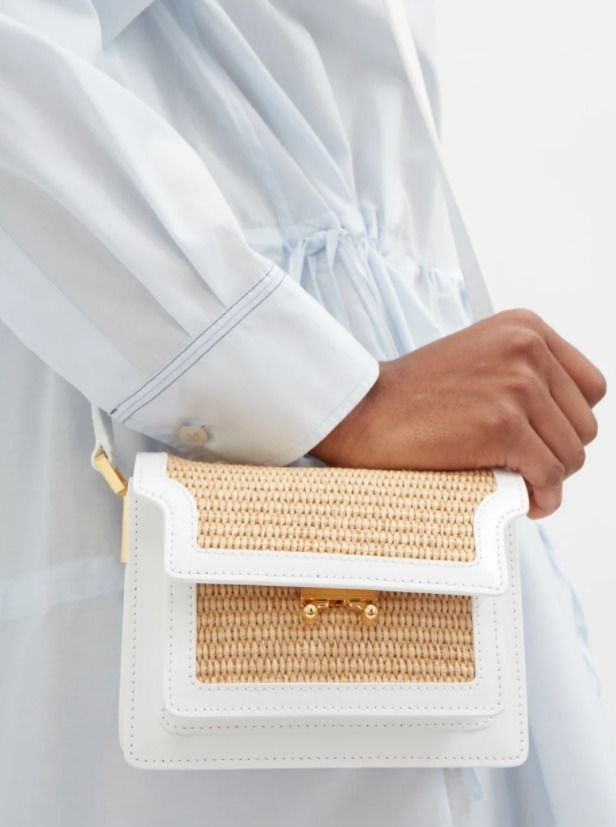 MARNI(マルニ) トランク ミニ ラフィアバッグ 関税・送料込 (MARNI MARNI(マルニ) トランク ミニ ラフィアバッグ 関税・送料込 (MARNI