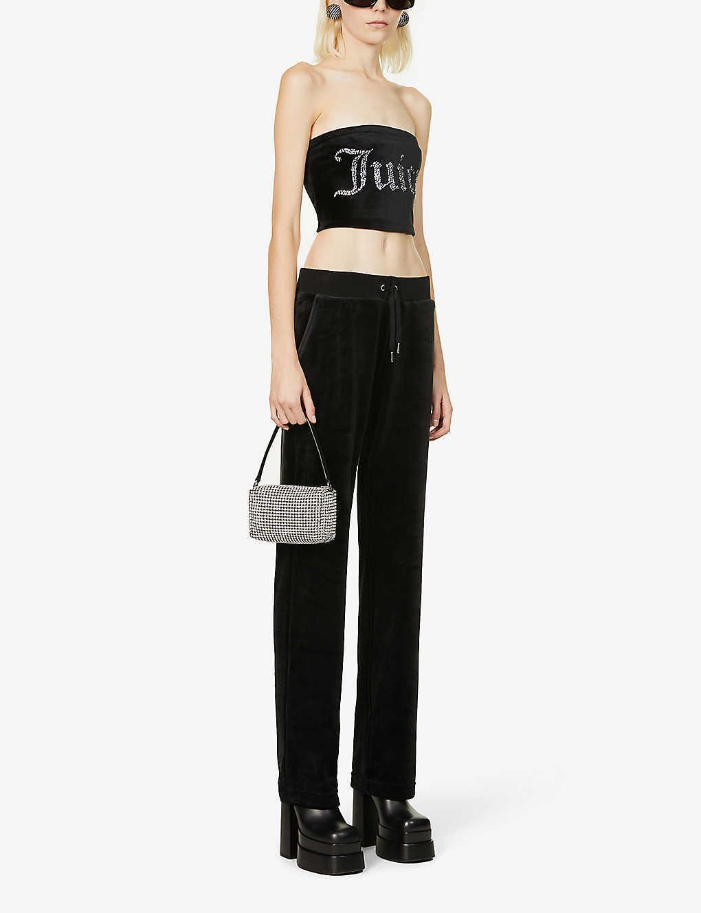JUICY COUTURE☆ロゴ ストラップレス ベルベットトップ 送関込 (JUICY ...