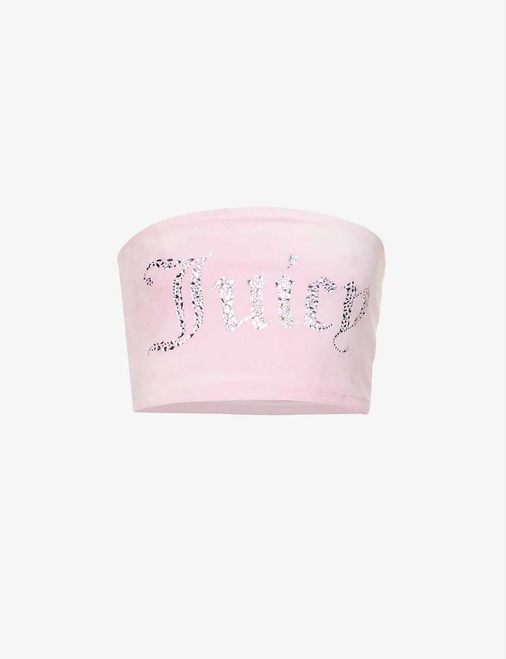JUICY COUTURE☆ロゴ ストラップレス ベルベットトップ 送関込 (JUICY ...
