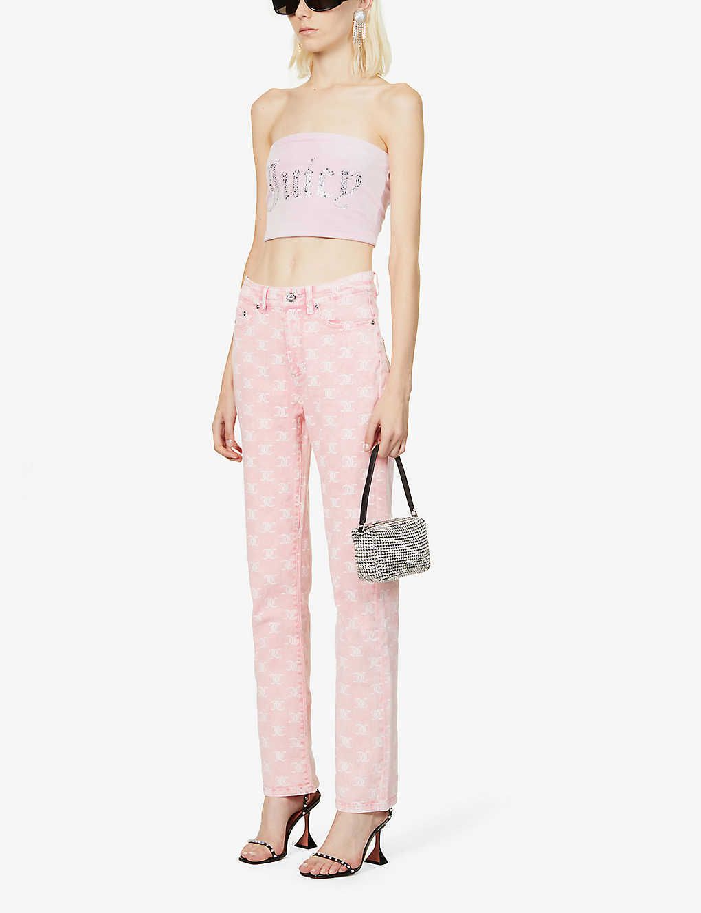 JUICY COUTURE☆ロゴ ストラップレス ベルベットトップ 送関込 (JUICY ...