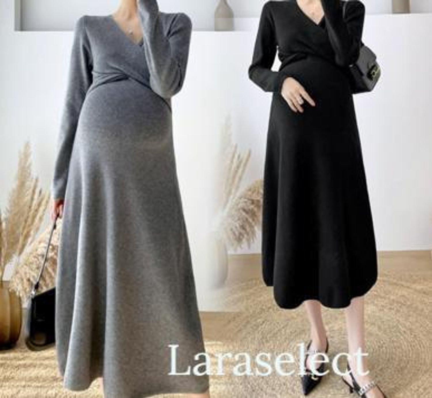 マタニティ リラックスワンピース 妊婦服 ワンピース 韓国 マタニティワンピース Buyma