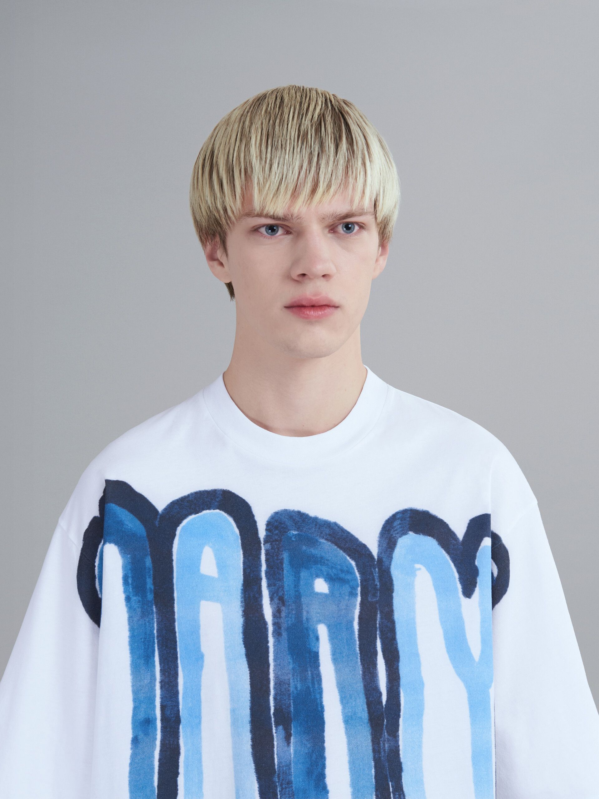 ☆MARNI☆マルニ オーガニックジャージー製ロゴTシャツ (MARNI/Tシャツ ☆MARNI☆マルニ オーガニックジャージー製ロゴTシャツ (MARNI/Tシャツ