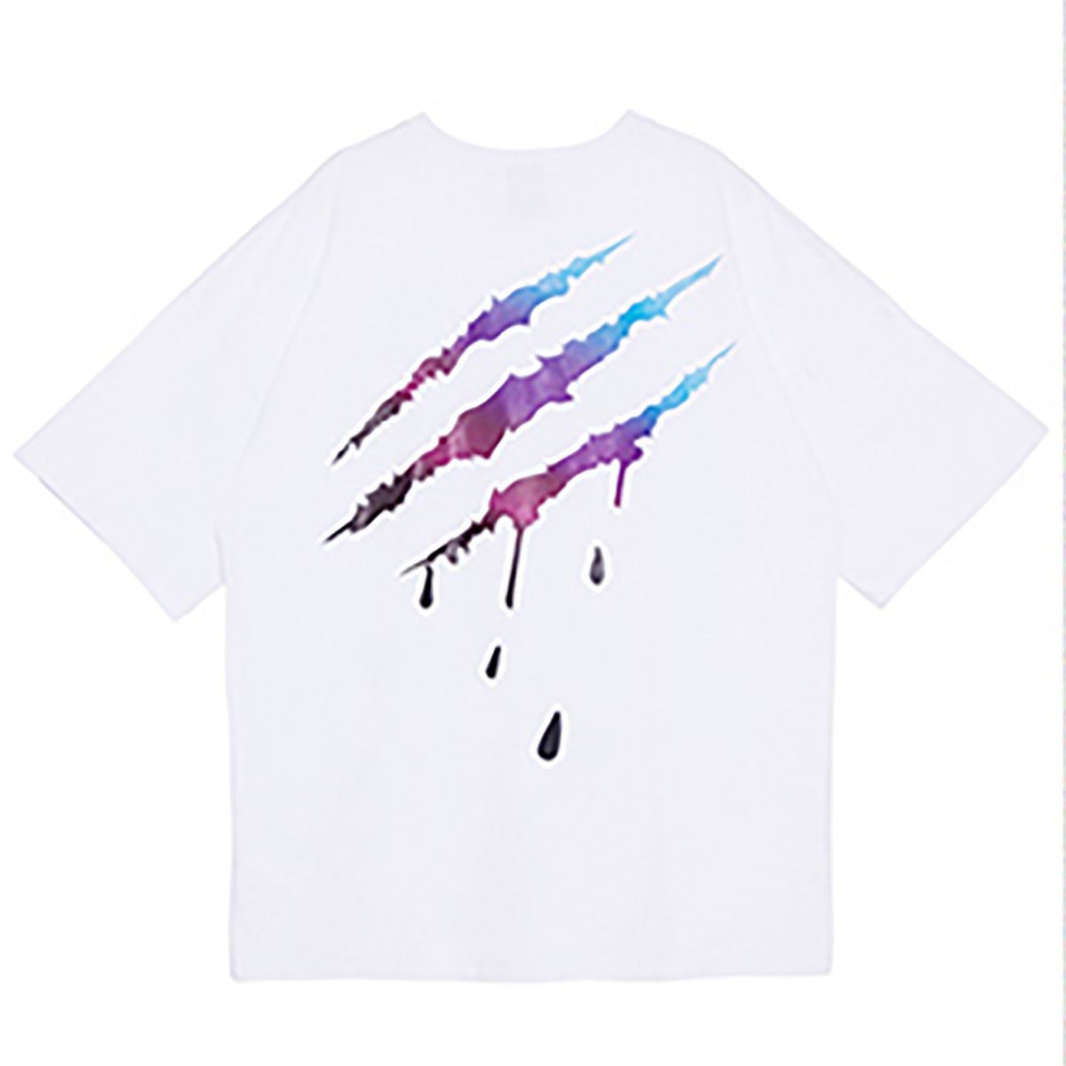 即日発送 SUAMOMENT 正規品 レインボー バックプリント Tシャツ 即日発送 SUAMOMENT 正規品 レインボー バックプリント Tシャツ