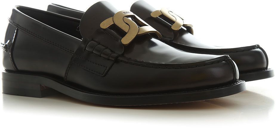 モテる大人靴!【TOD'S】ケイト レザー ローファー ブラック (TOD'S モテる大人靴!【TOD'S】ケイト レザー ローファー ブラック (TOD'S