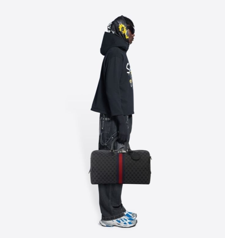 Balenciaga】ハッカー ミディアム コーテッド ダッフルバッグ ...