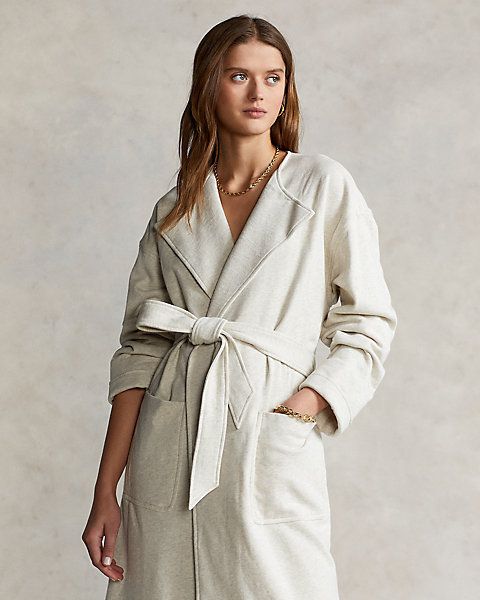 ☆関税なし RALPH LAUREN Cotton French Terry Wrap Coat (Ralph ☆関税なし RALPH LAUREN Cotton French Terry Wrap Coat (Ralph