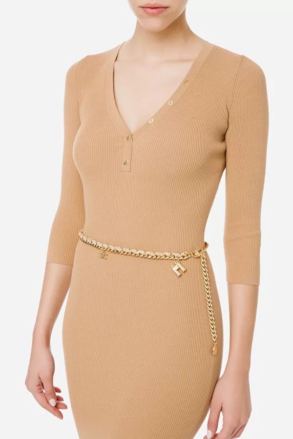 ELISABETTA FRANCHI エリザベッタフランキ タイトドレス ニット ELISABETTA FRANCHI エリザベッタフランキ タイトドレス ニット