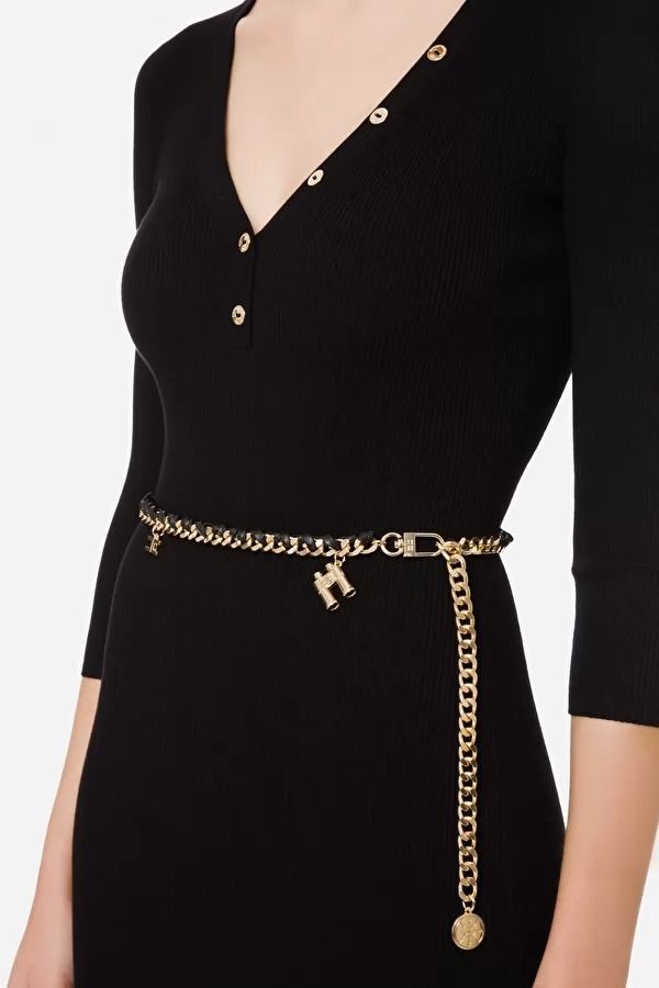 ELISABETTA FRANCHI エリザベッタフランキ タイトドレス ニット ELISABETTA FRANCHI エリザベッタフランキ タイトドレス ニット