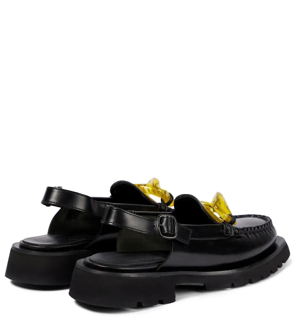 CECILIE BAHNSEN x Hereu Raiguer slingback leather loafers (CECILIE ...