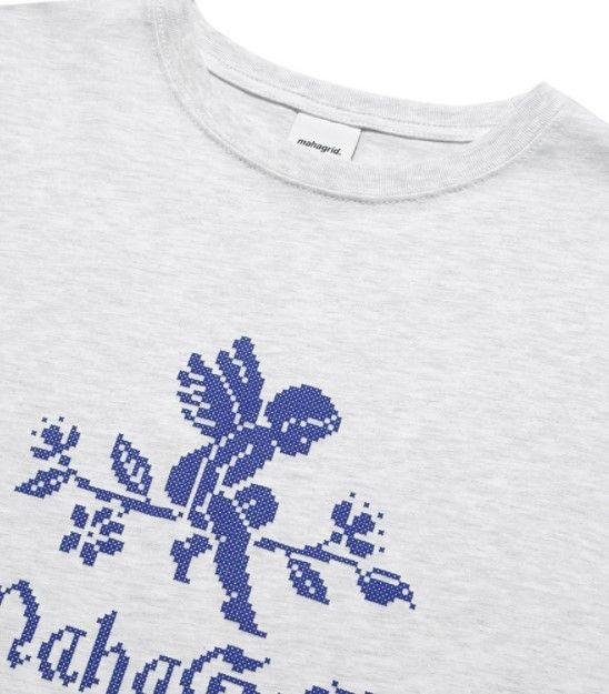 ☆mahagrid☆ ANGEL CROSS STITCH TEE/ Tシャツ半袖 (mahagrid/Tシャツ ...