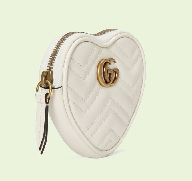 希少 GUCCI GGマーモント ハートシェイプ コインケース ギフト (GUCCI