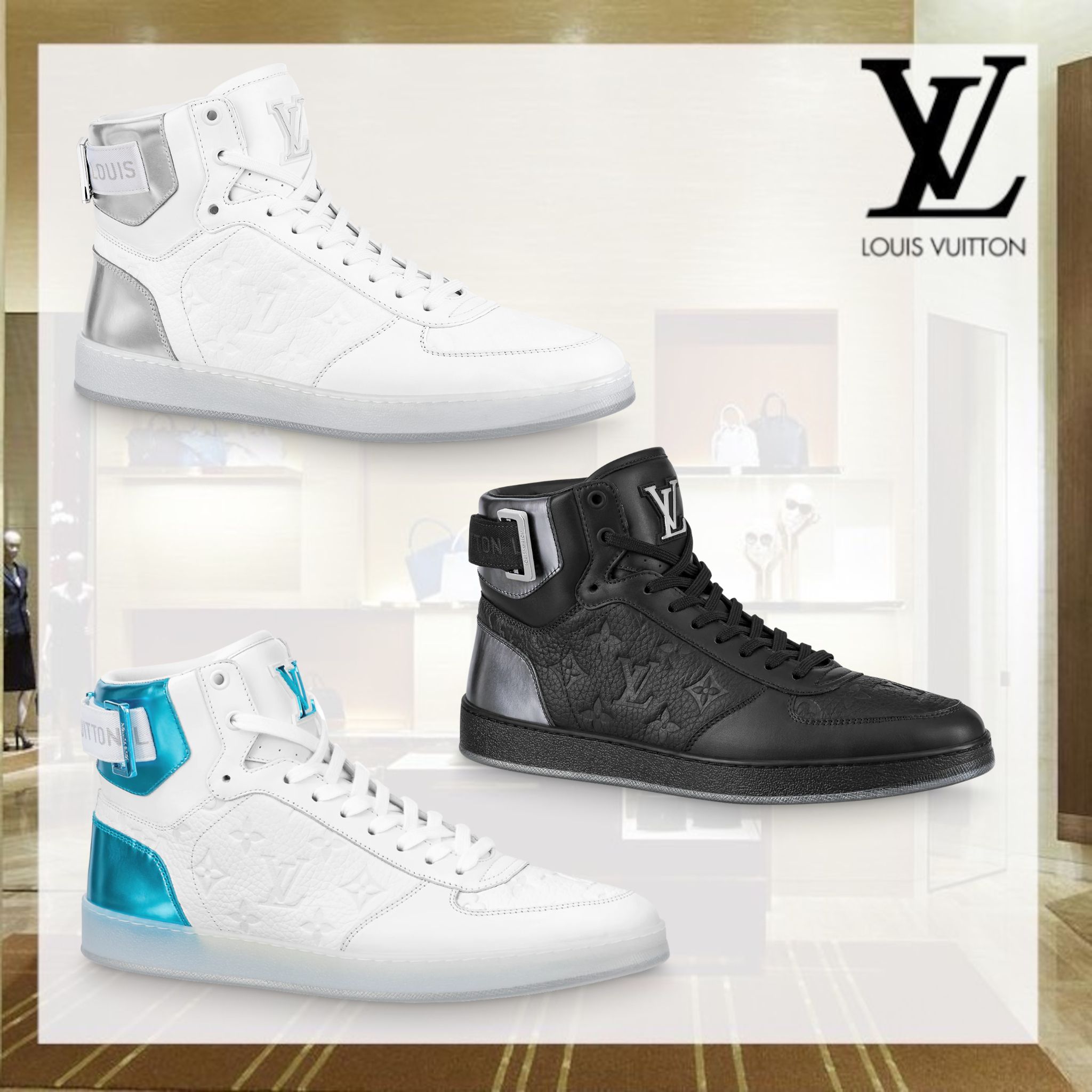 大人気 LOUIS VUITTON リヴォリラインスニーカー 特集 【本日・最終値下】LOUIS VUITTON スニーカー リヴォリ・ライン スニーカー