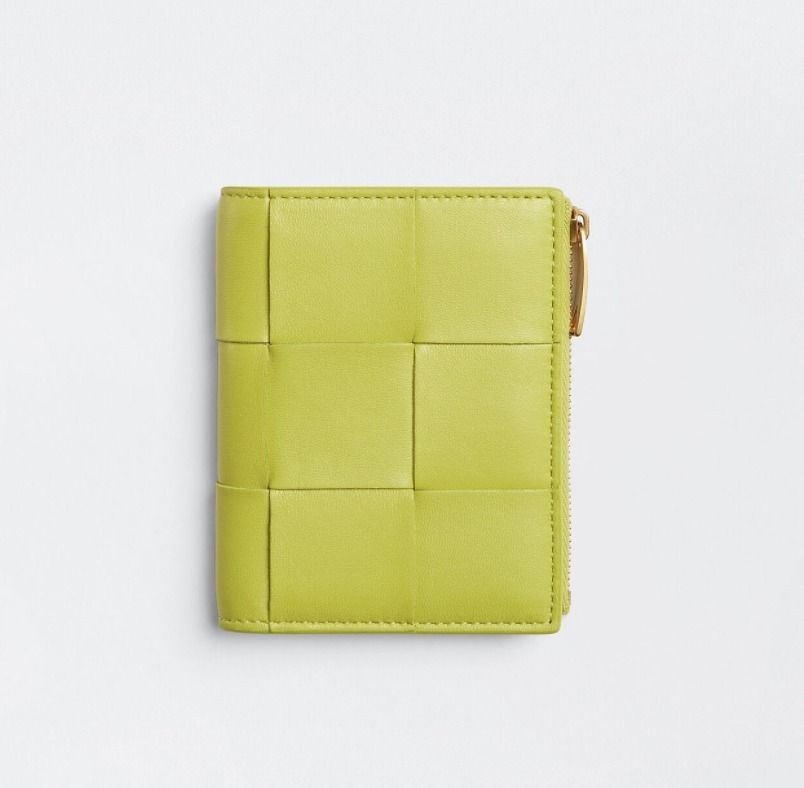 ☆BOTTEGA VENETA☆ジッパー付き 二つ折りウォレット (BOTTEGA VENETA ...