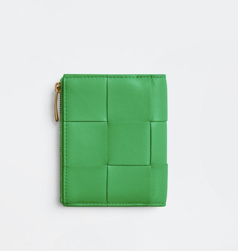 ☆BOTTEGA VENETA☆ジッパー付き 二つ折りウォレット (BOTTEGA VENETA ...