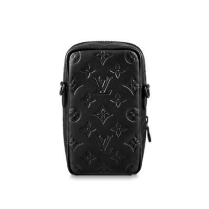 2022SS】Louis Vuitton ダブル・フォンポーチ モノグラム 黒 (Louis ...
