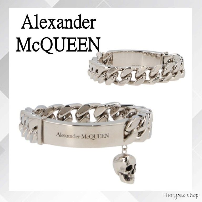 VIP価格☆Alexander McQueen☆スカルチャーム ブレスレット (alexander VIP価格☆Alexander McQueen☆スカルチャーム ブレスレット (alexander