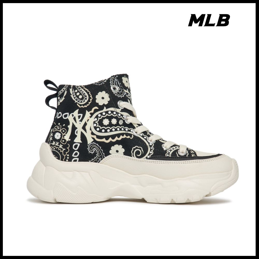 売れ筋☆【MLB KOREA】 ペイズリーハイカットスニーカー・UNISEX (MLB 売れ筋☆【MLB KOREA】 ペイズリーハイカットスニーカー・UNISEX (MLB