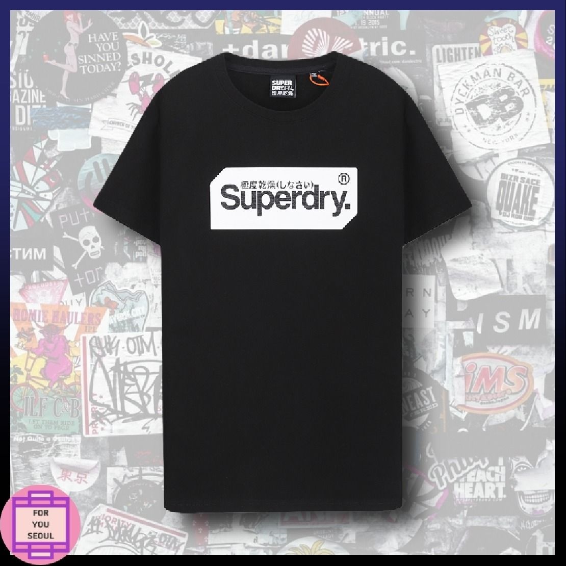 ☆SUPERDRY☆コアロゴタグTシャツ (Superdry(極度乾燥しなさい)/T 新作商品を毎日更新 Superdry極度乾燥しない マウンテンパーカー