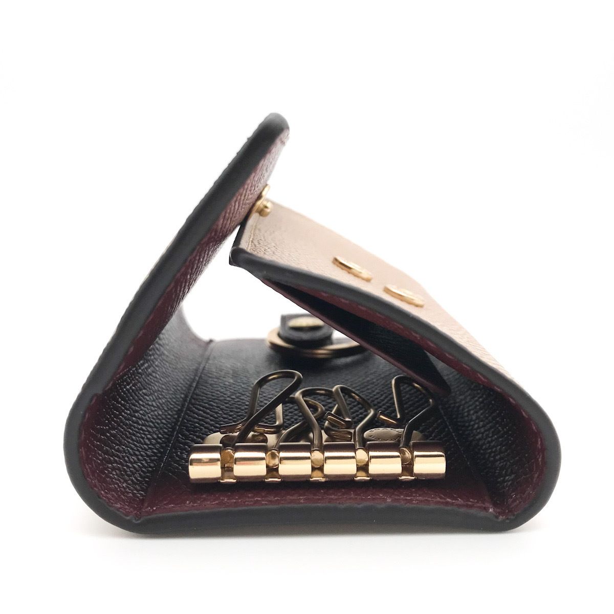 国内発送 COACH コーチ ファイブリング キーケース トープ 76741 ...