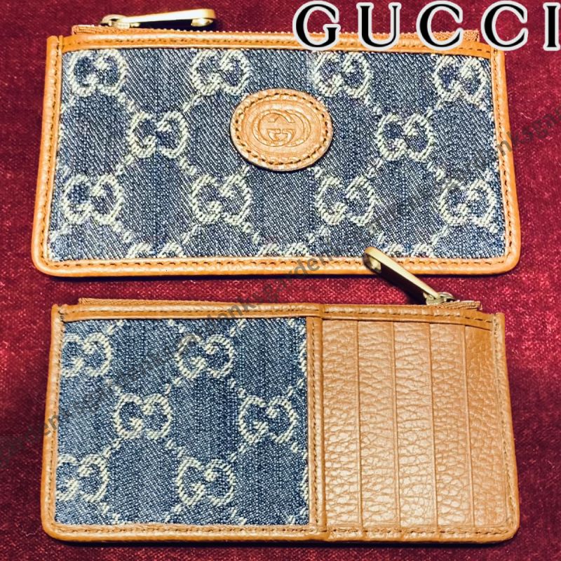 限定!GUCCI☆インターロッキングG付きカードケース☆すぐ届く ...