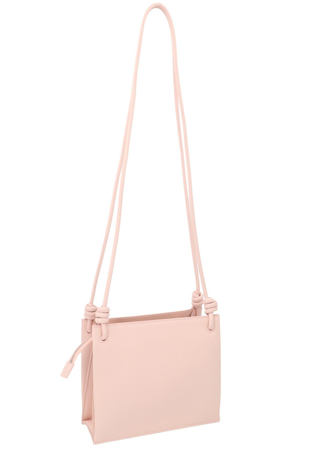 JIL SANDER エンボス加工ロゴ入り スモール レザーハンドバッグ (Jil ...