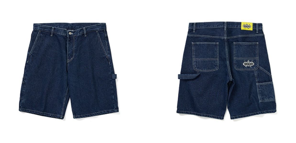☆関税込☆WKNDRS☆BIG NOSE DENIM SHORTS☆ショートパンツ☆ (WKNDRS