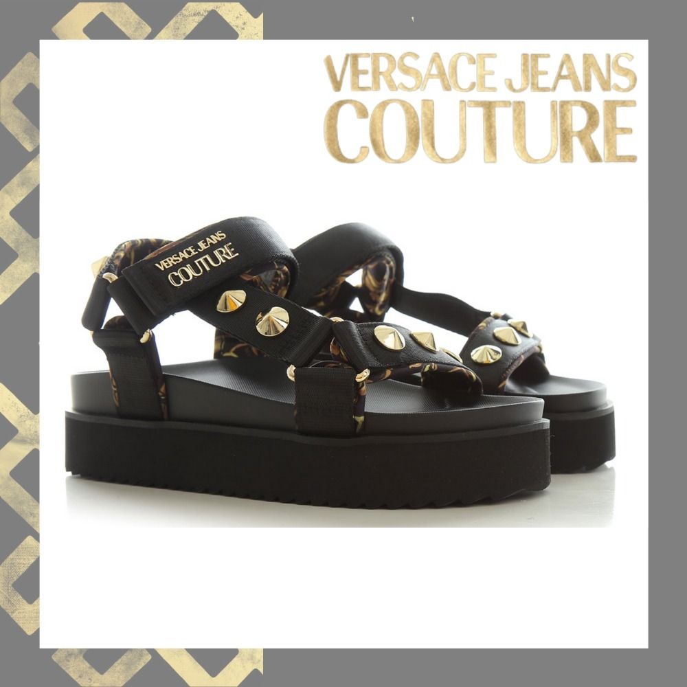 VERSACE JEANS COUTURE ガーランドサンダル 厚底 2022春夏モデル