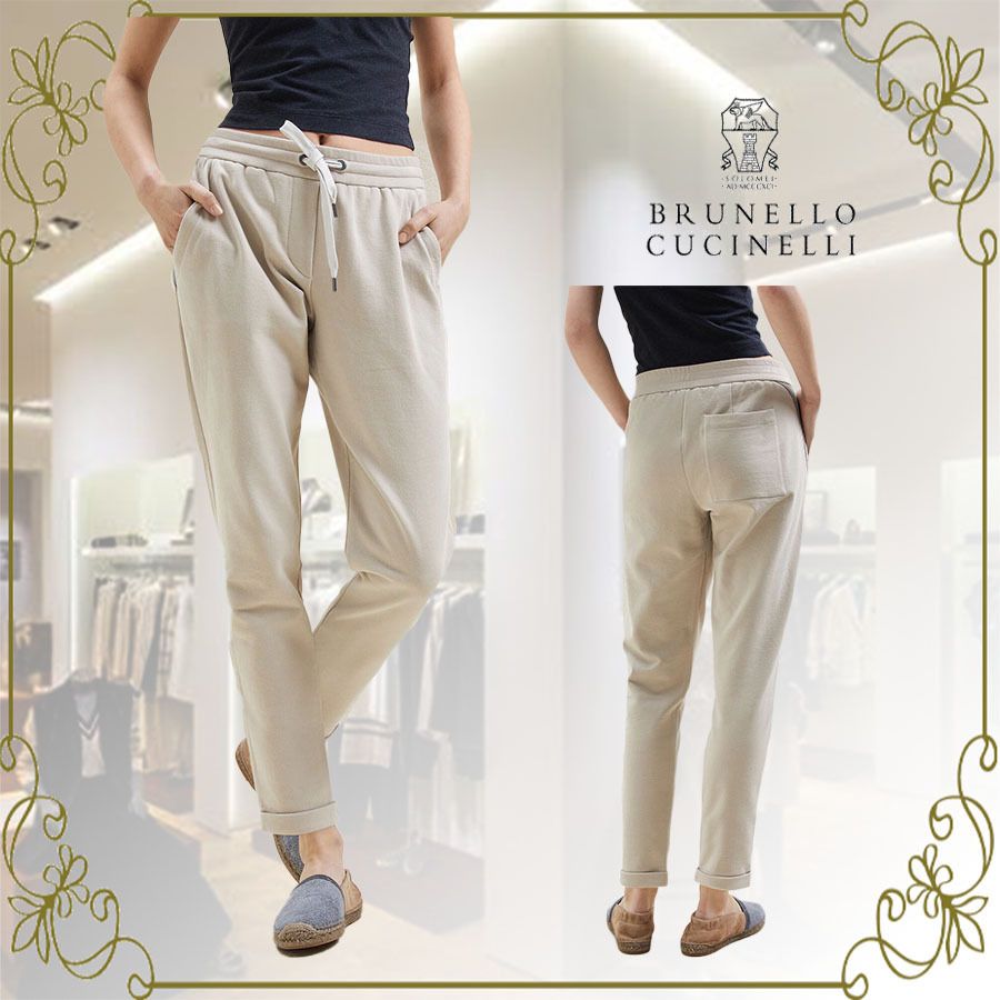 ☆カジュアル☆】Brunello Cucinelli☆スウェットトラウザーズ ...