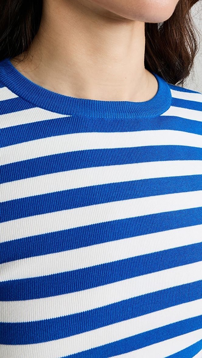 Alice+Olivia アリスオリビア ボーダー ストライプ Tシャツ 長袖 ...