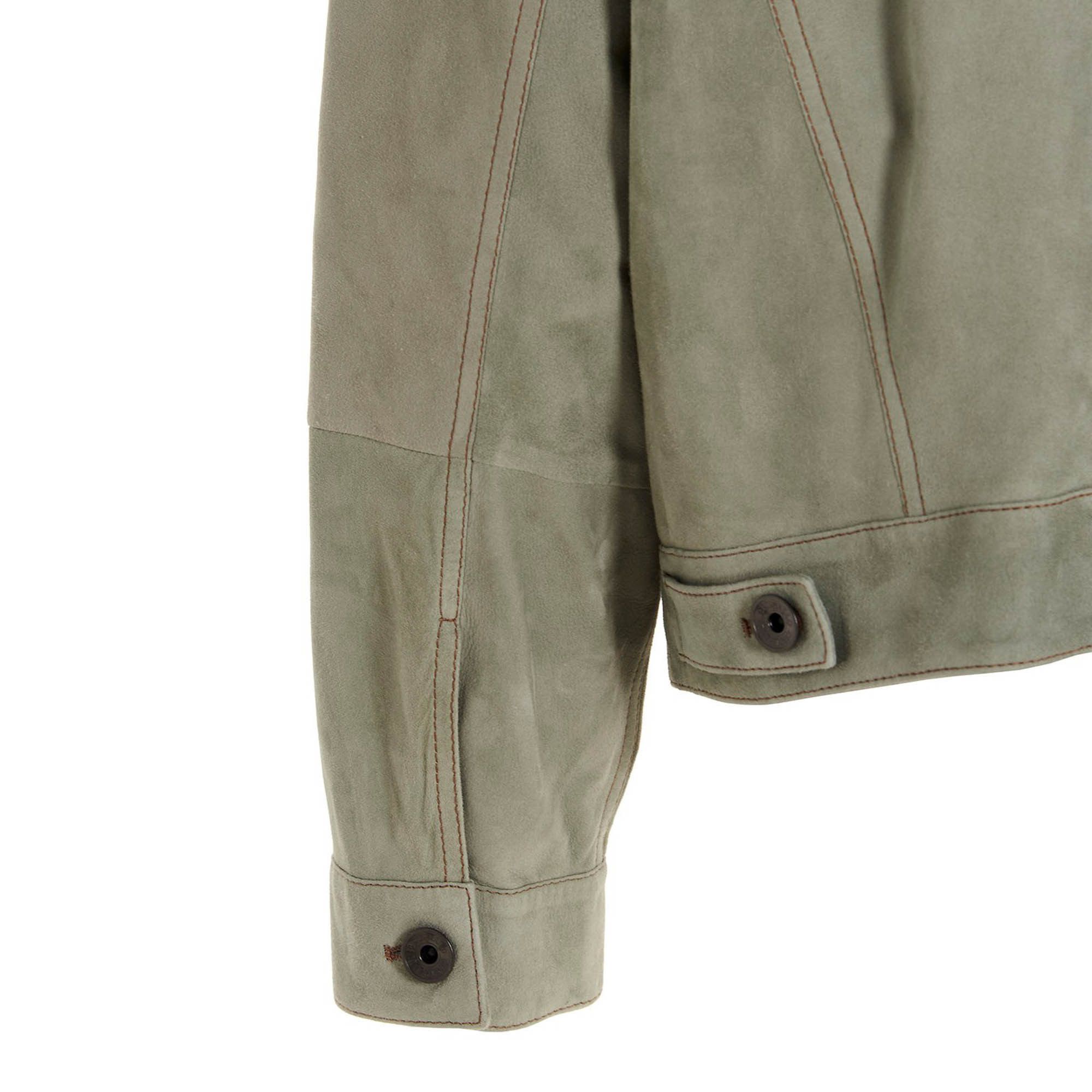 関税込BRUNELLO CUCINELLI シャイニータブ スエード ブルゾン 関税込BRUNELLO CUCINELLI シャイニータブ スエード ブルゾン