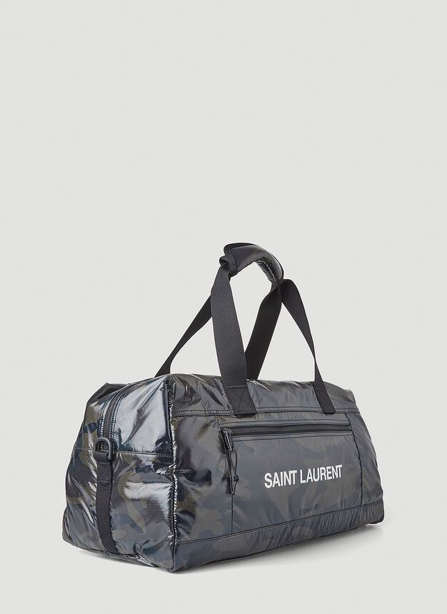 SAINT LAURENT Nuxxカモフラージュ ダッフルバッグ カーキ 迷彩 (Saint ...