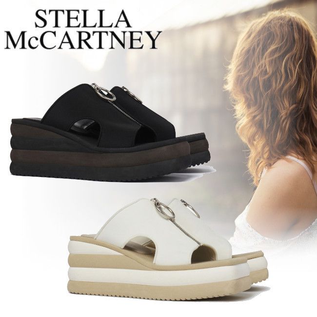 新作【Stella McCartney】スキューバ プラットフォーム スライド 売り切れ必至! 【新品】STELLA MCCARTNEYスキューバプラットフォームスライド サンダル