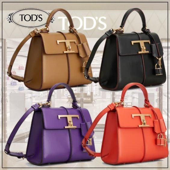 TOD'S】トッズ / タイムレス レザー ハンドバッグ ミニ (TOD'S TOD'S】トッズ / タイムレス レザー ハンドバッグ ミニ (TOD'S