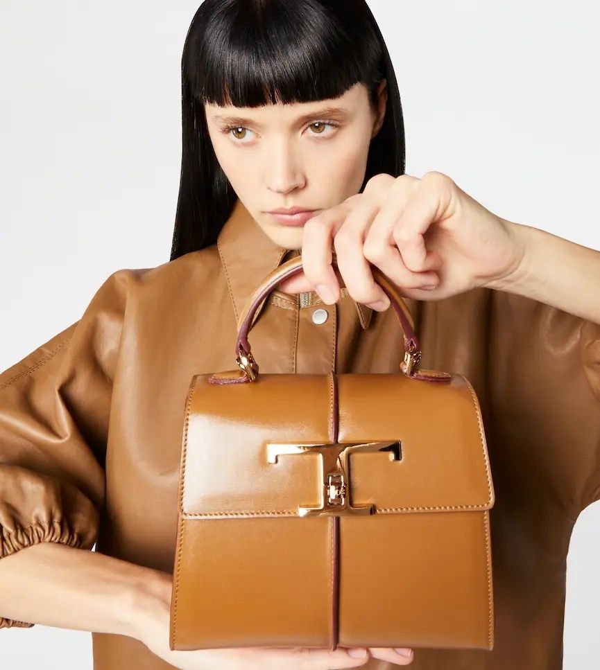 TOD'S】トッズ / タイムレス レザー ハンドバッグ ミニ (TOD'S TOD'S】トッズ / タイムレス レザー ハンドバッグ ミニ (TOD'S