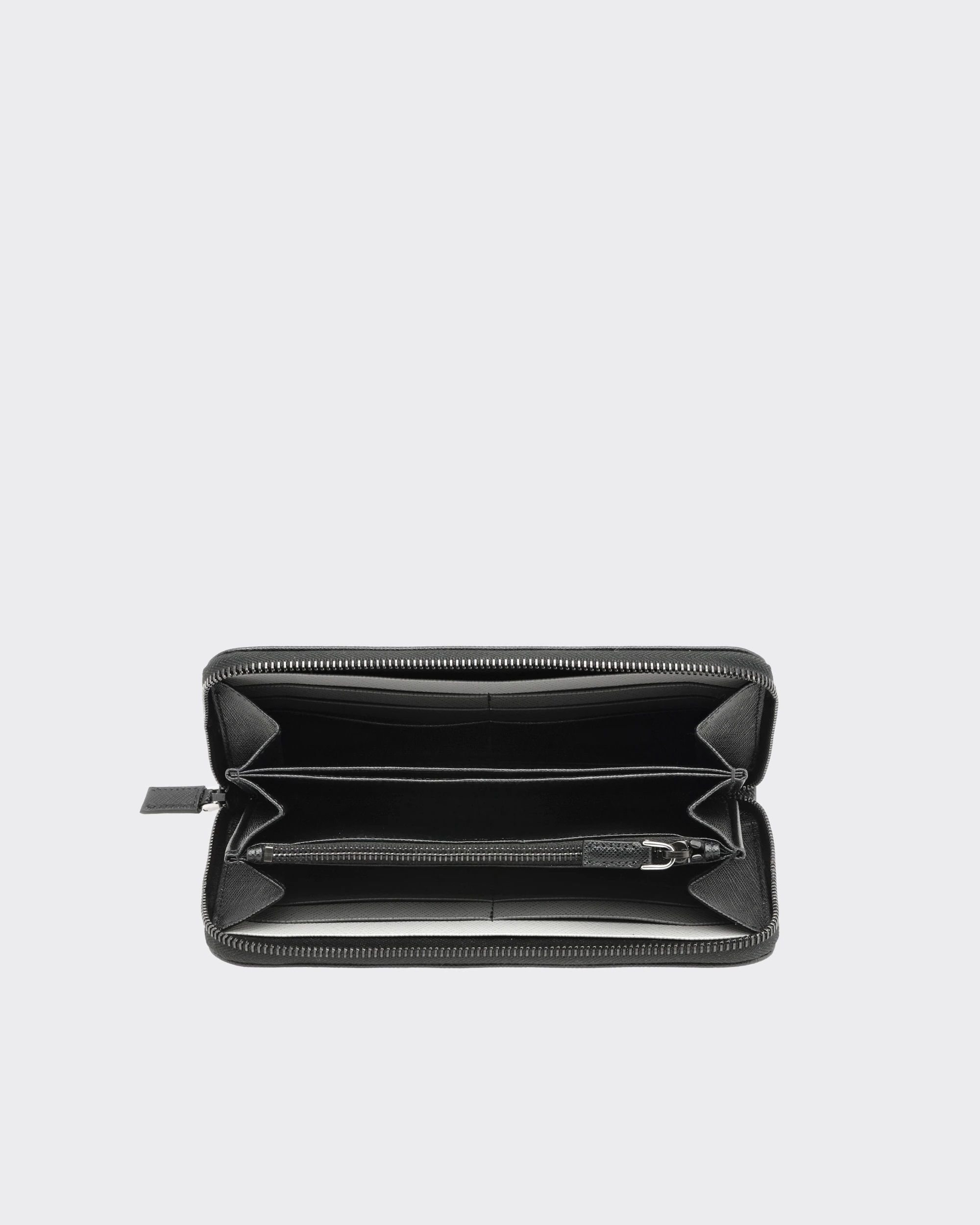 PRADA*コイン カードスロット ロゴ サフィアーノレザー 長財布 (PRADA ...