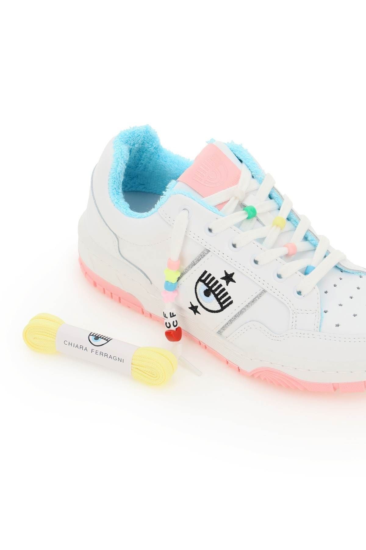 ◎SALE◎】Chiara Ferragni CF-1 ビーズ装飾 スニーカー (Chiara ◎SALE◎】Chiara Ferragni CF-1 ビーズ装飾 スニーカー (Chiara
