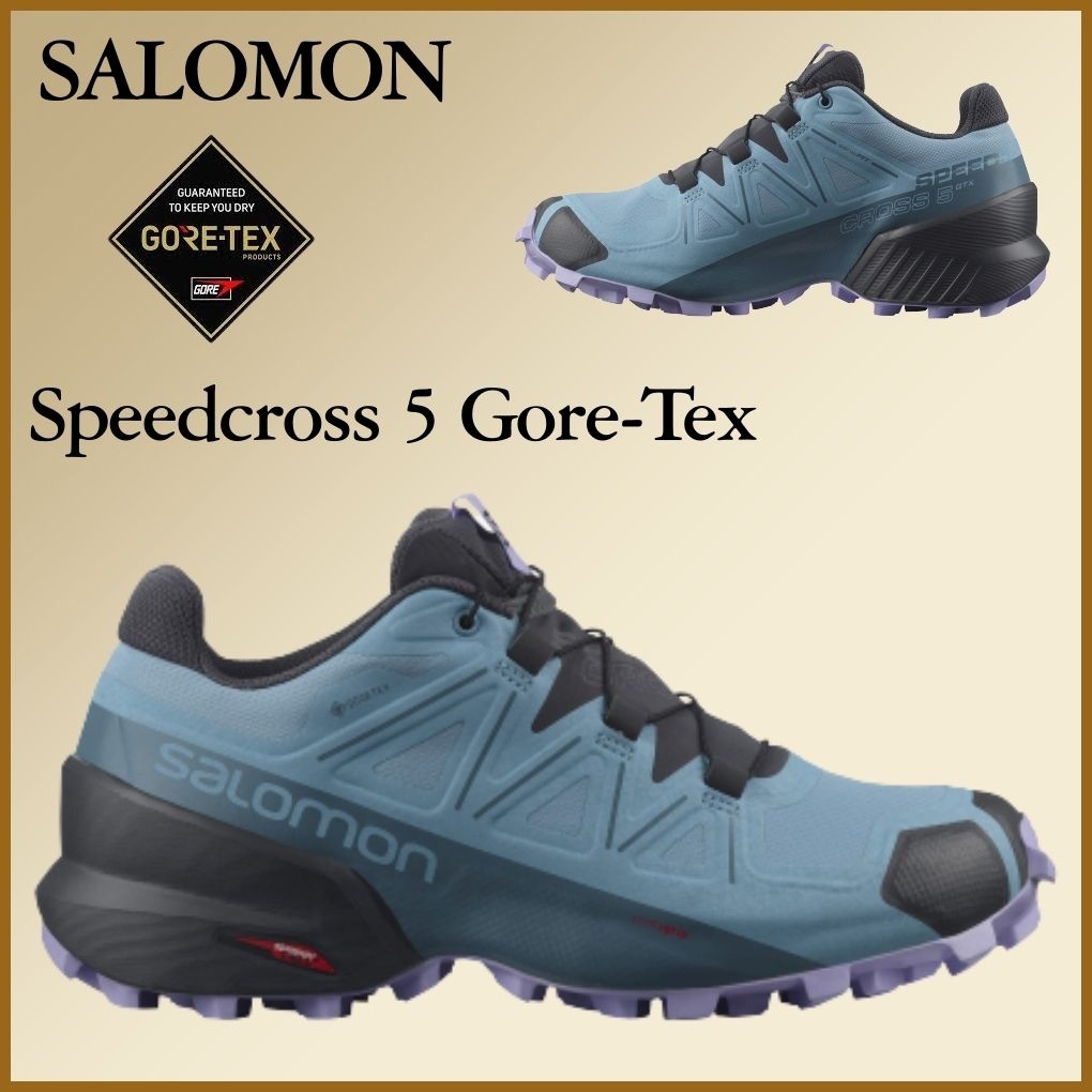 SALOMON レディーススピードクロス5ゴアテックススニーカー SALOMON レディーススピードクロス5ゴアテックススニーカー
