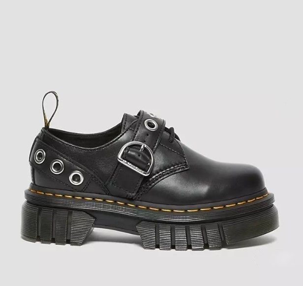 Dr Martens Audrick3EyeBootsストラップレザーシューズ