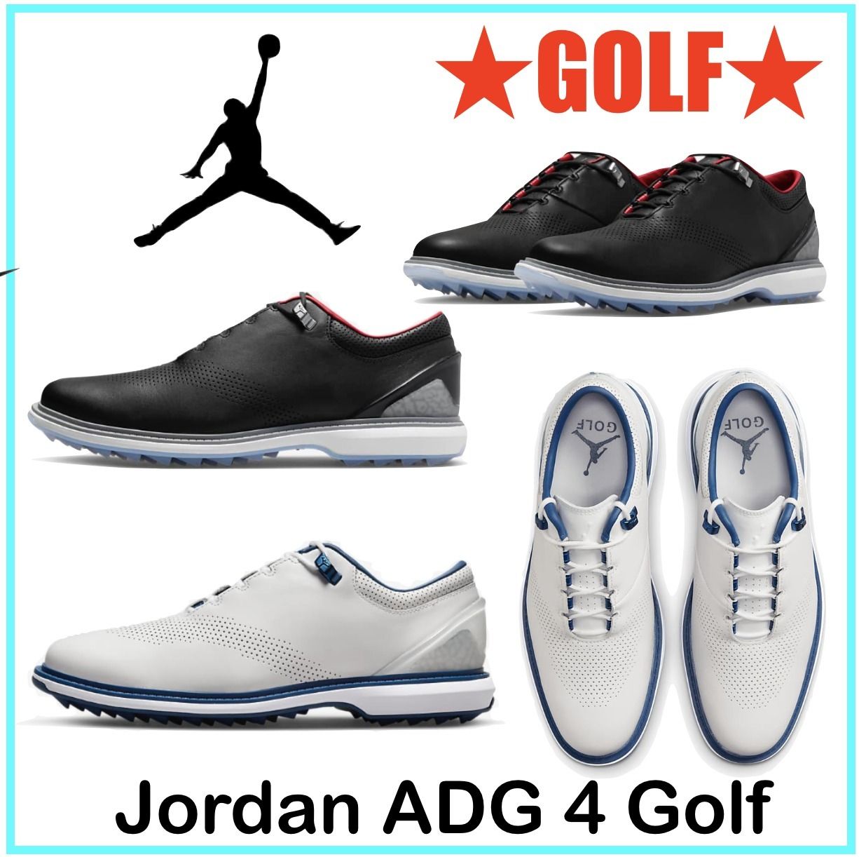 アメリカ発売☆ジョーダン】新作ゴルフ用☆Jordan ADG 4 (Nike/メンズ
