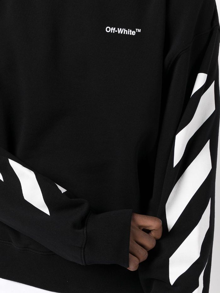 SS22【OFF-WHITE】Diagonal Helvetica◇スウェットシャツ (Off-White SS22【OFF-WHITE】Diagonal Helvetica◇スウェットシャツ (Off-White