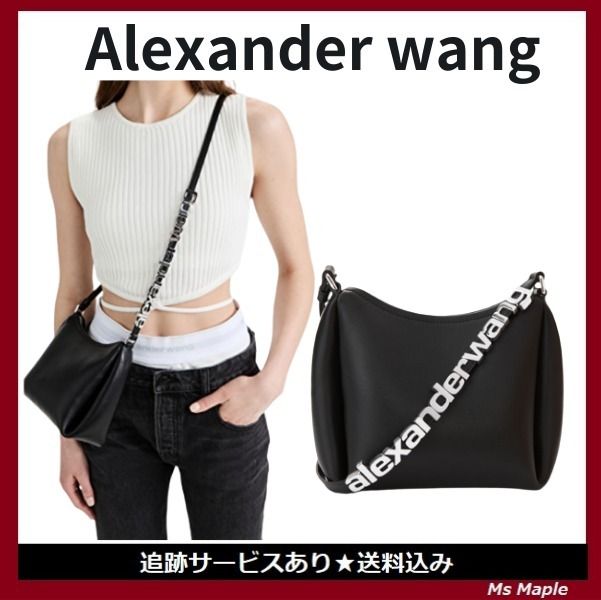 Alexander Wang☆ストラップロゴ☆Marquess クロスボディー (Alexander 格安通販サイト アレキサンダーワン ロゴ バッグ ハンドバッグ