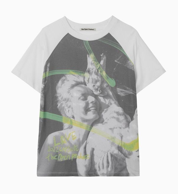 韓国人気☆TheOpen Product☆LOVE RAGLAN T-SHIRT (TheOpen Product/T