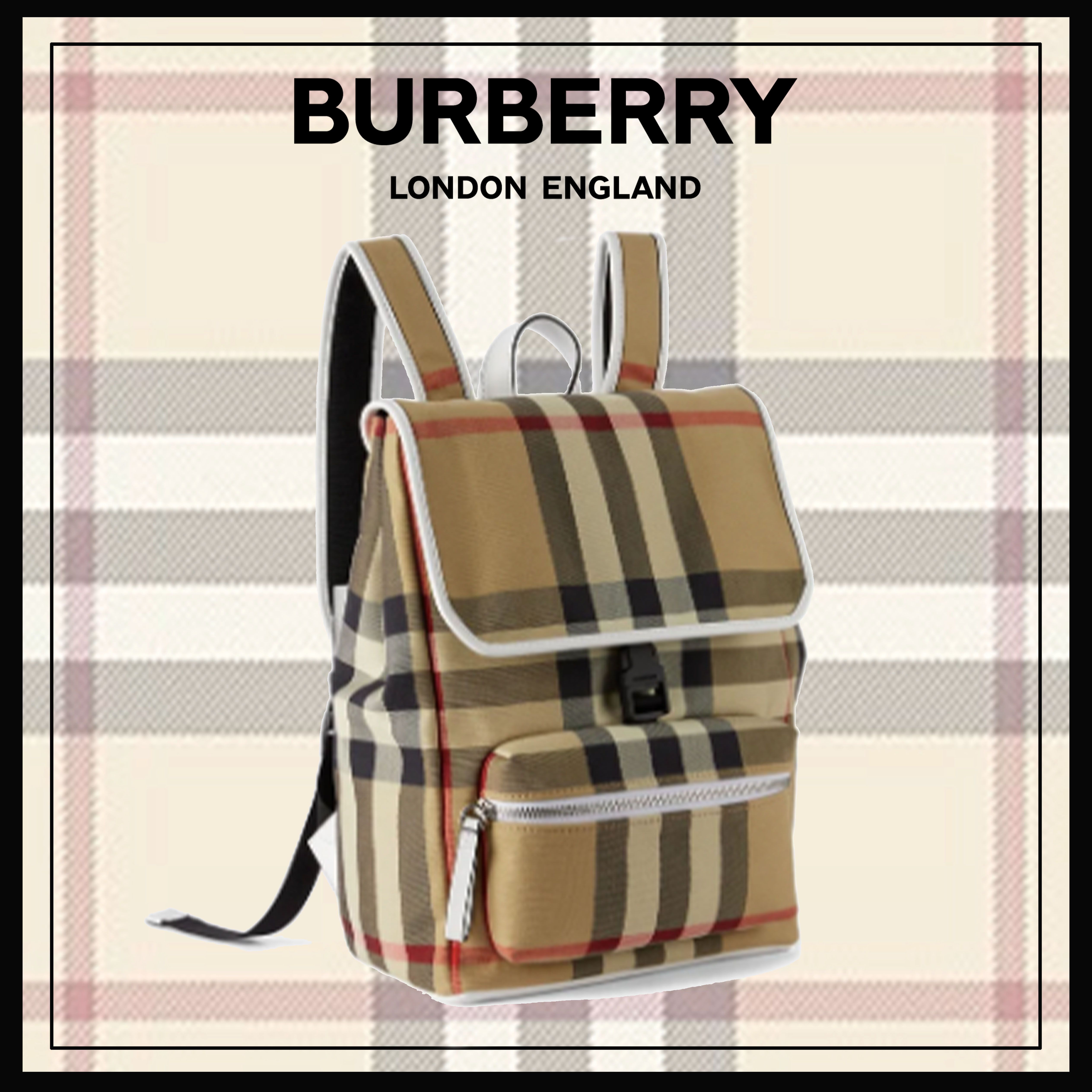 バーバリー キッズ用 リュック 安いアウトレットストア バーバリー ベビーリュック Burberry London バッグ