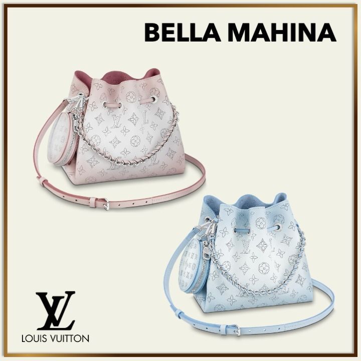 穴あきロゴ加工がかわいい♪【LOUIS VUITTON】Bella Mahina (Louis