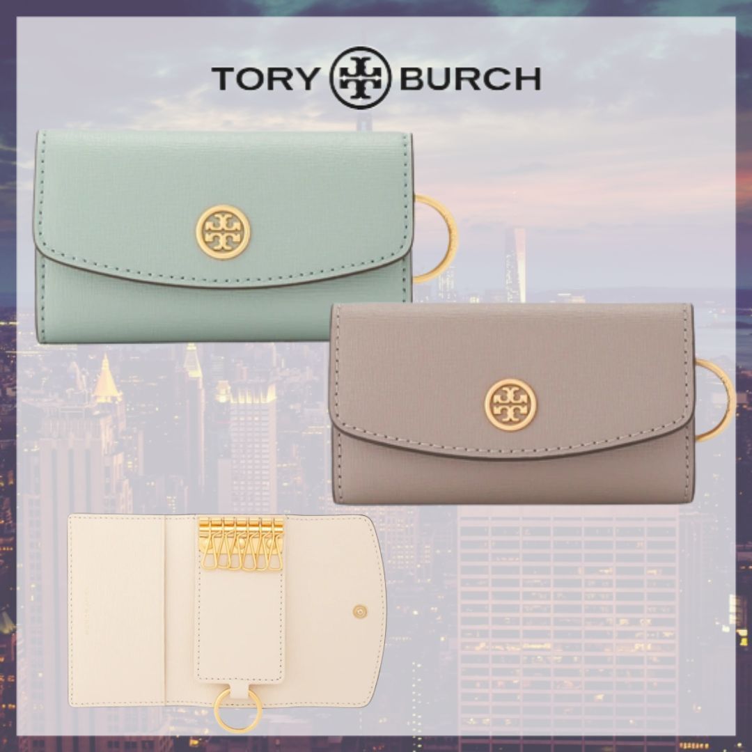 すぐ届く Tory Burch* トリーバーチ キーケース バイカラー (Tory