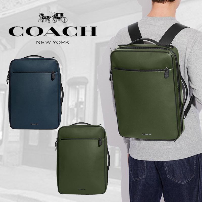 coach グラハム コンバーチブル バックパック ファッション 17289円