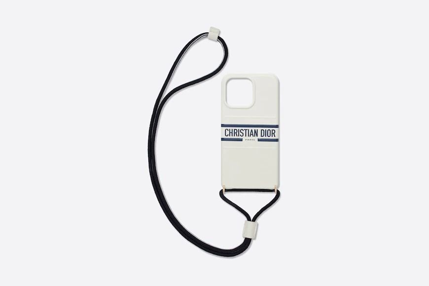 DIOR☆IPHONE 13 PRO用ケース ディオールバイブコード付き (Dior ...