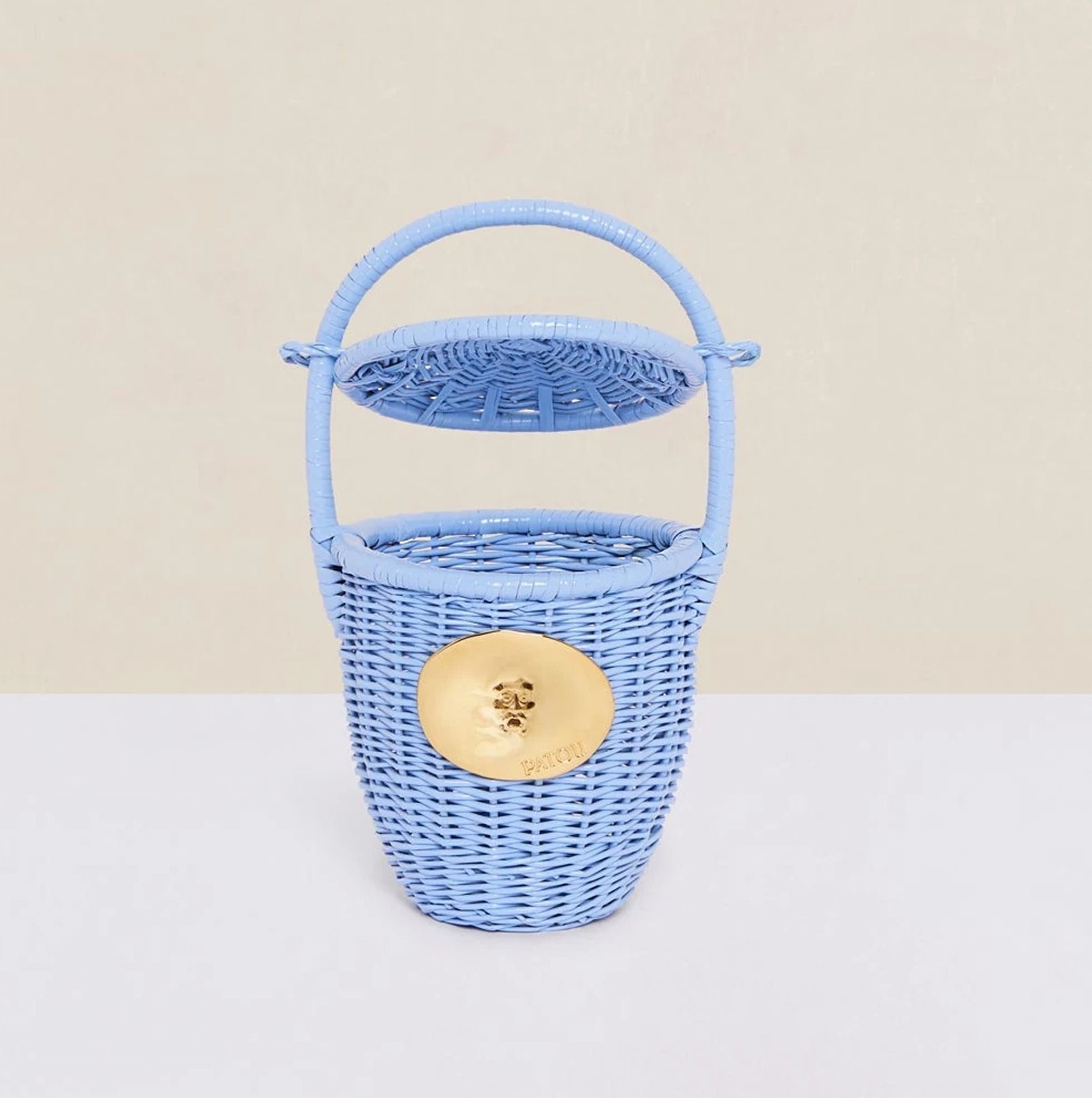 22SS新作【関税・送料込み】PATOU ウィッカー バケツバッグ (PATOU ...
