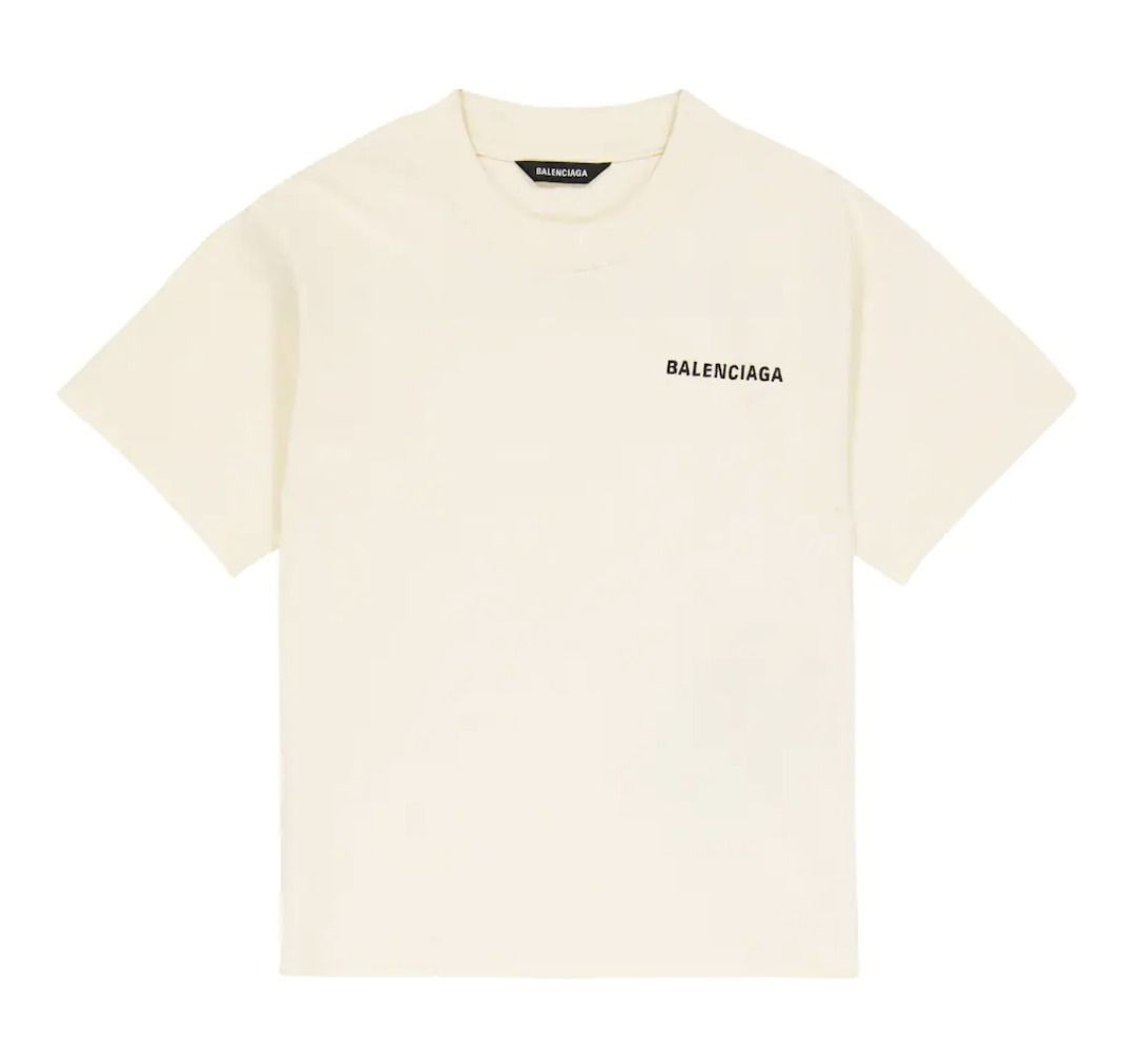 Balenciaga☆キッズ ロゴコットンTシャツ 2色【関税送料込