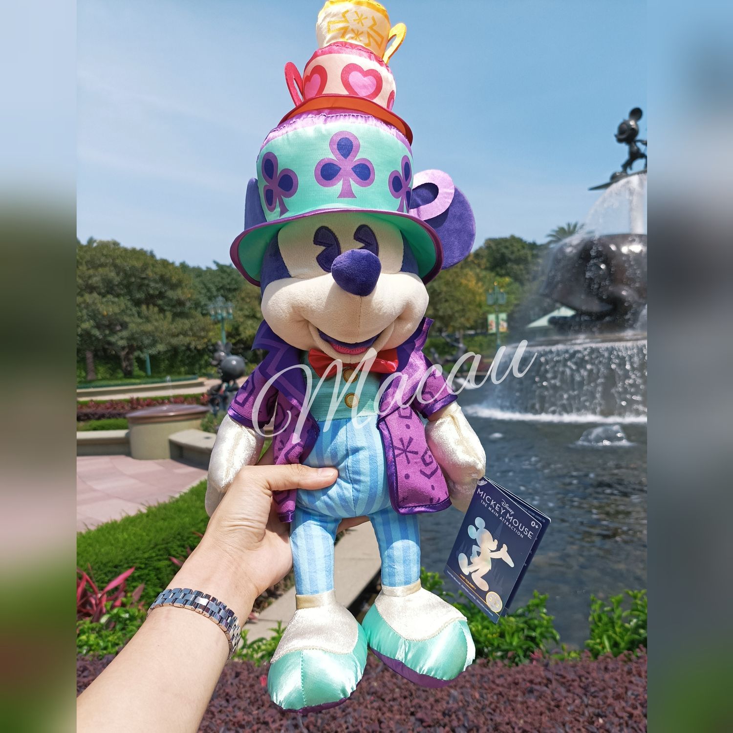 香港ディズニー 2月メインアトラクション ミッキーぬいぐるみ Disney キャラクターグッズ Buyma